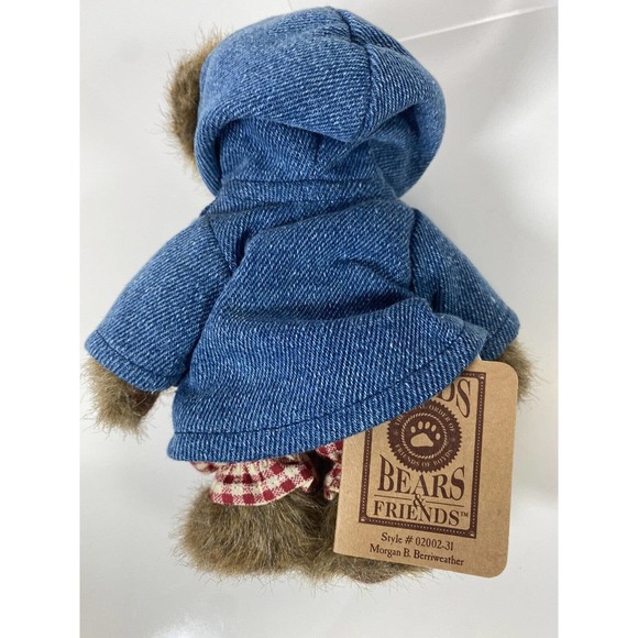 Boyds Bears Plush Morgan B. Berriweather 6 Inch W/ Tag - Picture 3 of 4